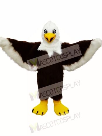 Brown Eagle Mascot Costume