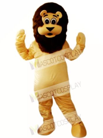 Cartoon Lion Mascot Costume  