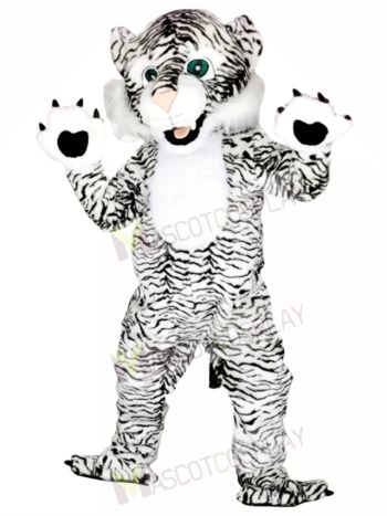 Black and White Tiger Mascot Costumes