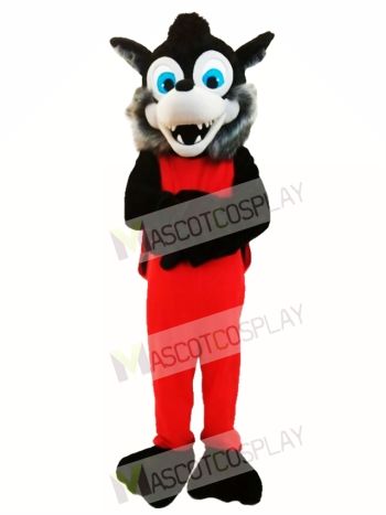 Popular Animal Gray Wolf Mascot Costume