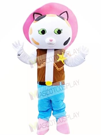 Sheriff Callie's Wild West Sheriff Caillie Mascot Costume