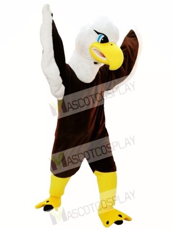 Brown Eagle Mascot Costume