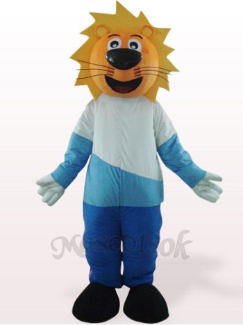 Lovely Yellow Head Leo Mascot Costume