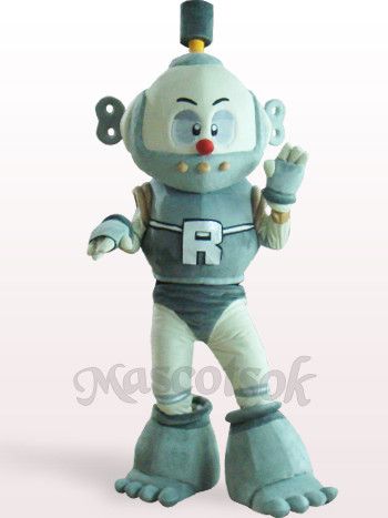 Robot Plush Adult Mascot Costume