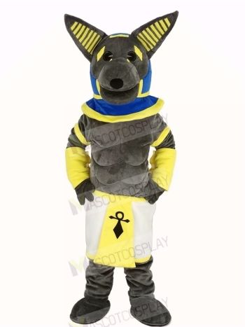 Gray Wolf Mascot Costume