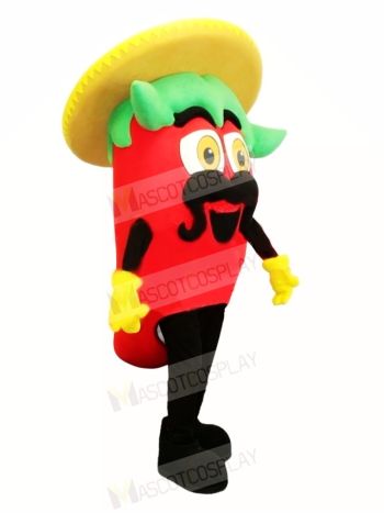 Mexican Pepper Mascot Costume 