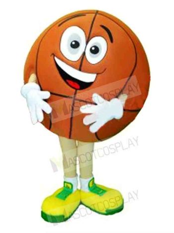 Happy Basketball Mascot Costume 