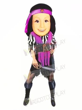 Lady Patriot Mascot Costume 
