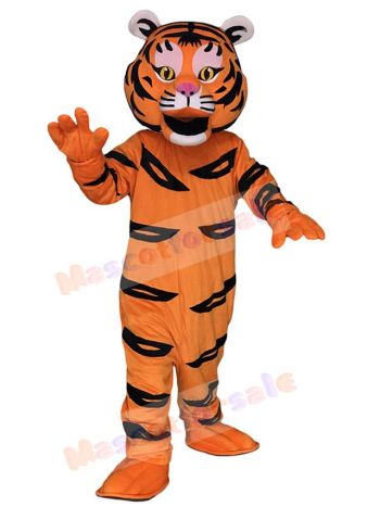 Cute Tiger Ted Mascot Costumes Animal