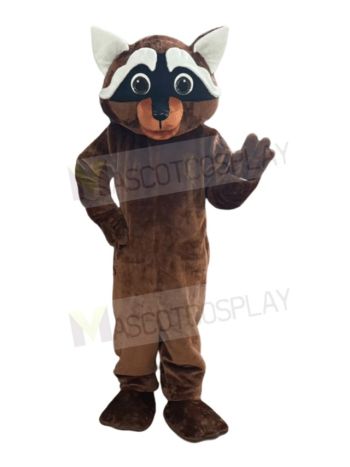 Friendly Raccoon Mascot Costume