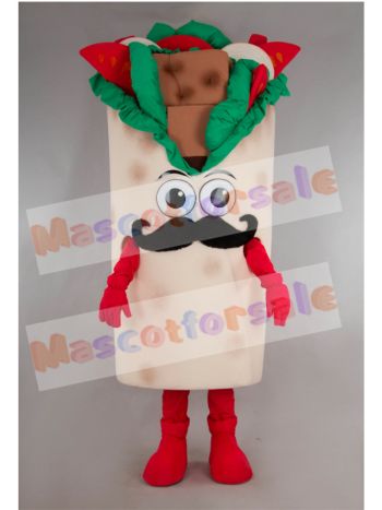 Burrito Mascot Costume