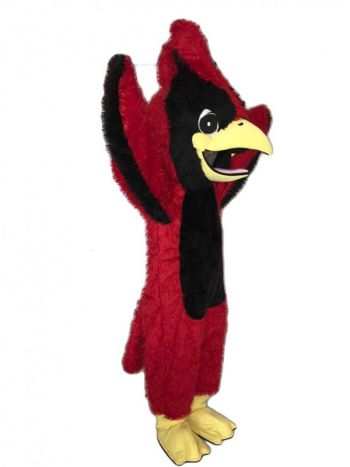 Big Red Cardinal Mascot Costume