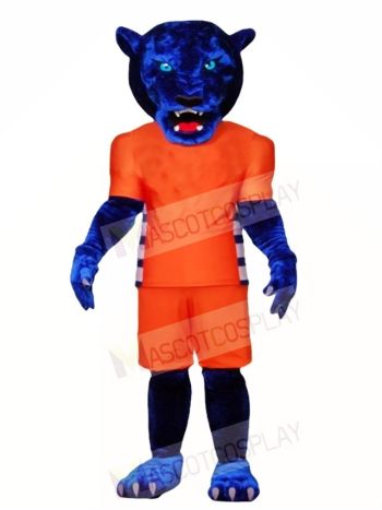 Blue Panther Mascot Costumes Animal