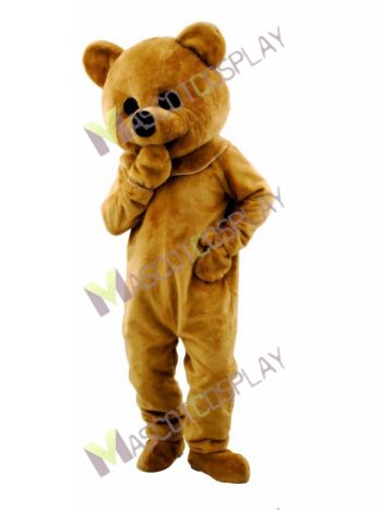Brown Bear Mascot Costume 
