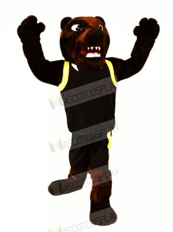 Strong Brown Bear Mascot Costumes Animal