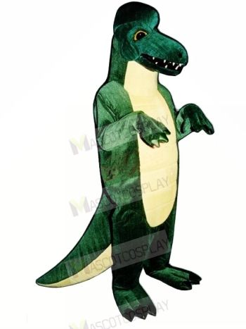 Green Dinosaur Adult Mascot Costumes Animal
