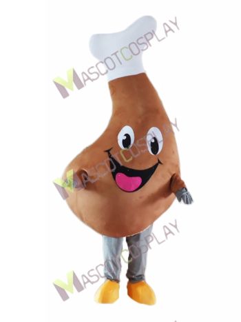 Chicken Drumstick Mascot Costume 