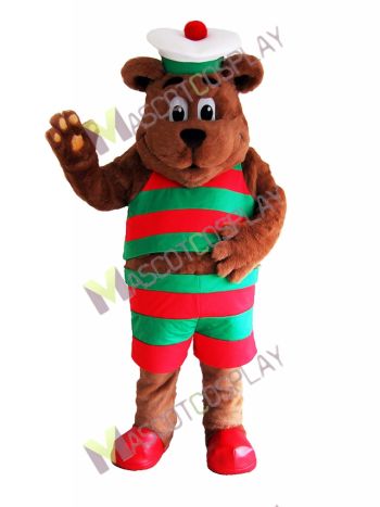 Cod Liver Bear Mascot Costume 
