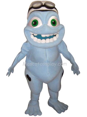 Crazy Frog Mascot Costume Fancy Dress Outfit