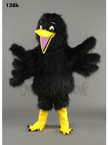 New Black Bird Mascot Costume