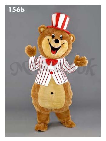 New Happy Bear Mascot Costume