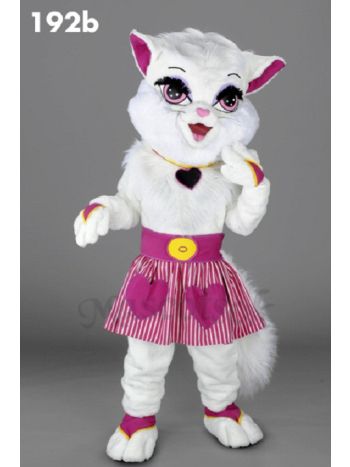 New Heartfelt Kitty Cat Mascot Costume