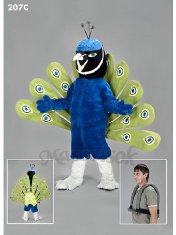 New Peacock Mascot Costume