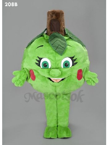New Green Apple Mascot Costume