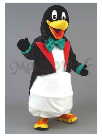 New Happy Penguin Mascot Costume