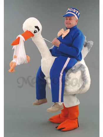 New Stork Walker Mascot Costume
