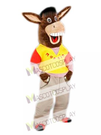 New Martin the Donkey Mascot Costume
