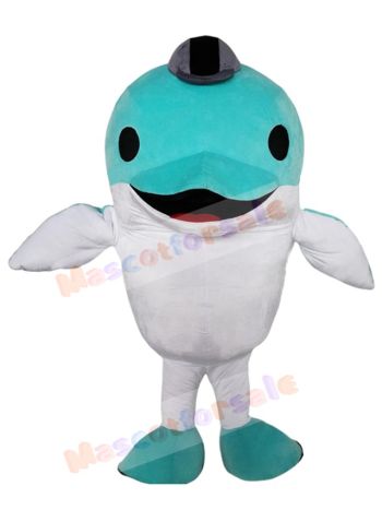 Dolphin mascot costume