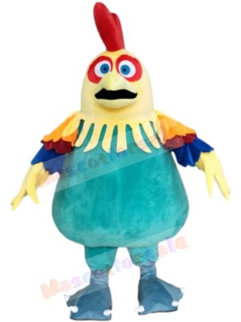 Rooster mascot costume