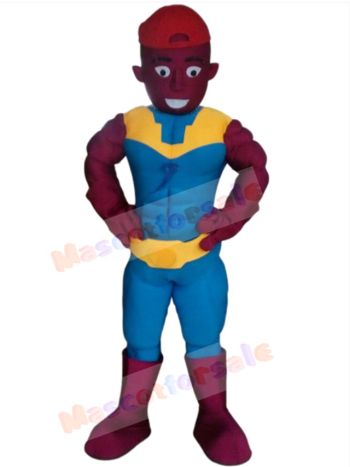Man mascot costume