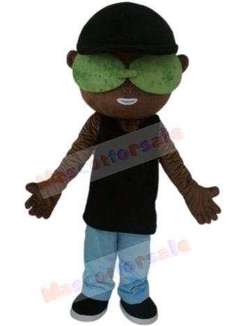 Boy mascot costume