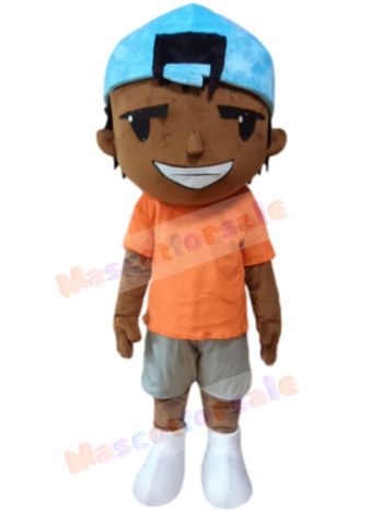 Boy mascot costume
