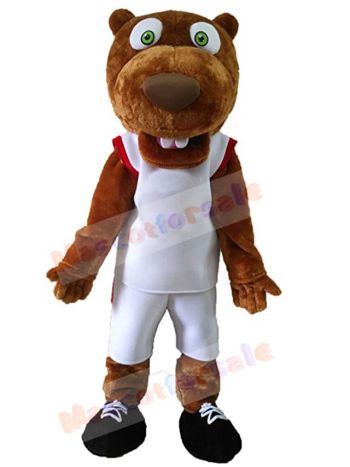 Beaver mascot costume
