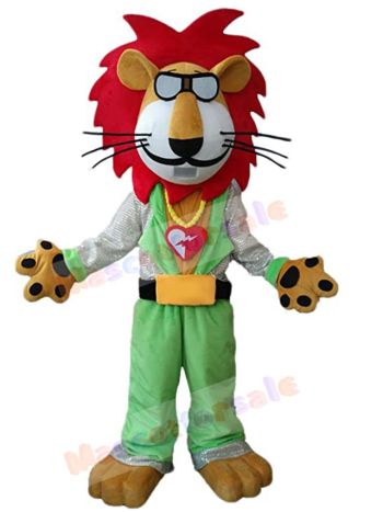 Lion mascot costume