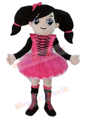 Ballet Girl mascot costume