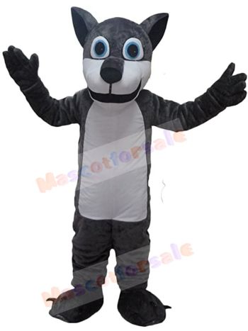 Wolf mascot costume