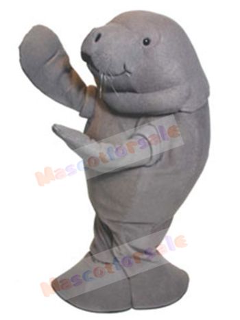 Manatee mascot costume
