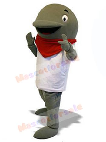 Dolphin mascot costume