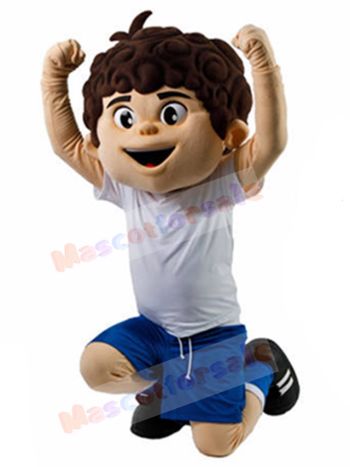 Boy mascot costume