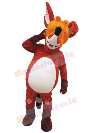Fox mascot costume