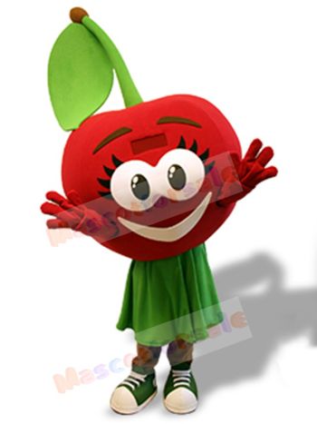 Cherry mascot costume