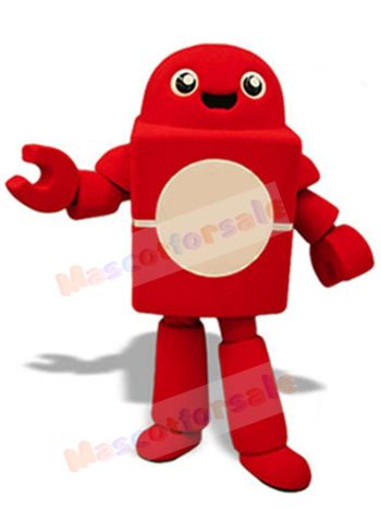Maker Media Robot mascot costume