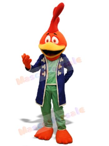 Rooster mascot costume