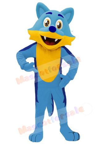 Wolf mascot costume