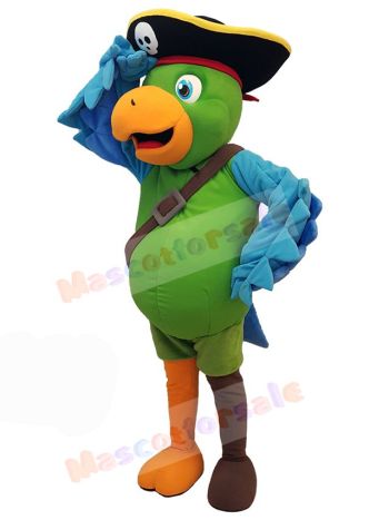 Pirate Parrot mascot costume