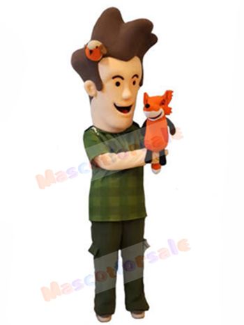 Naturalist mascot costume